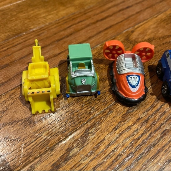 Paw Patrol Spin Master 2015 Mini Vehicle lot of 5 Cake Toppers Chase Marshall - Picture 2 of 6